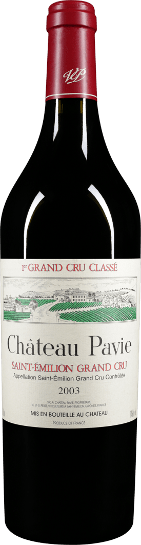 Bouteille - Château Pavie 2003 Château Pavie